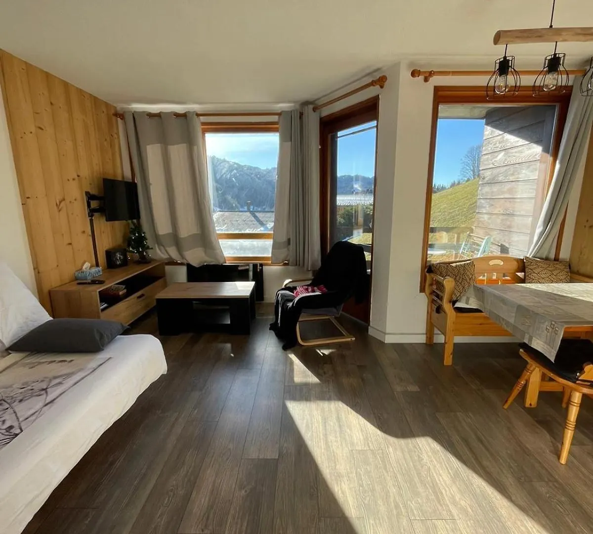 Studio Cabine Cosy A 5Min A Pieds Des Pistes Et Du Centre Ville Les Gets 0*,
